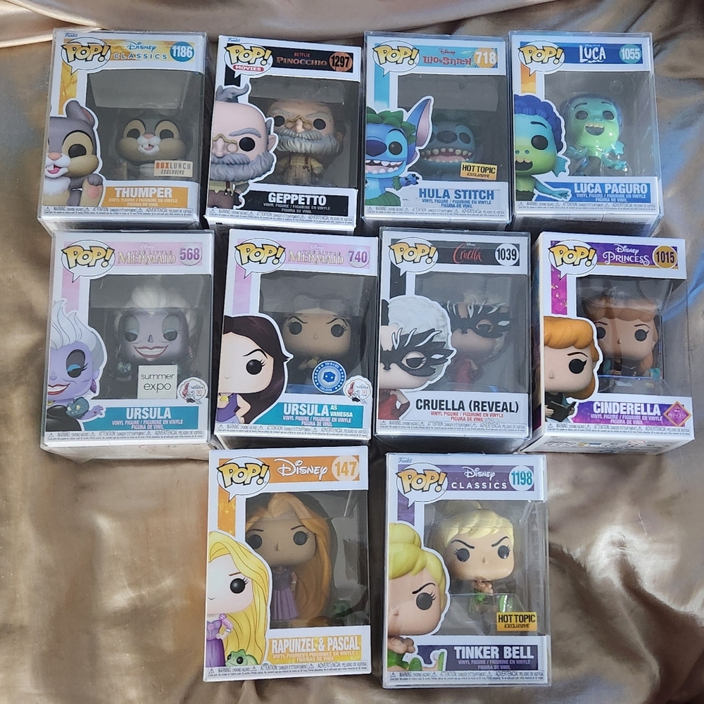 Disney Funko Pop Lot